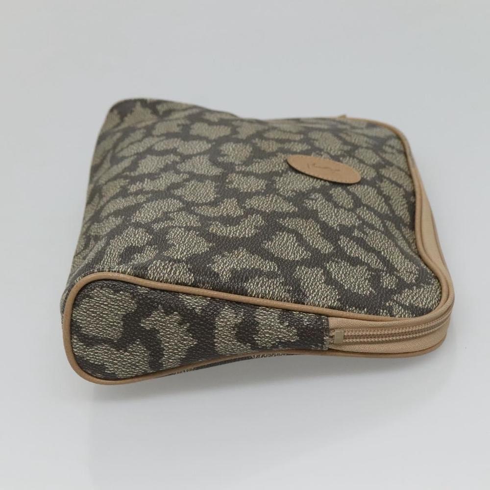 SAINT LAURENT Clutch Bag PVC Gray Auth bs24056 - Picture 4 of 16